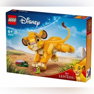 LEGO Disney Simba the Lion King Cub Building Set Toy 43243 NEW!!